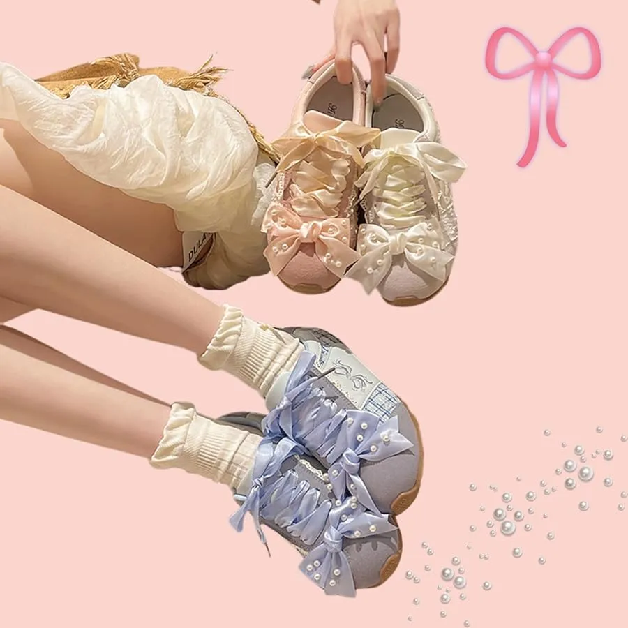 Sự kết hợp tinh tế giữa đế bánh mì hiện đại và phong cách Balletcore cổ điển