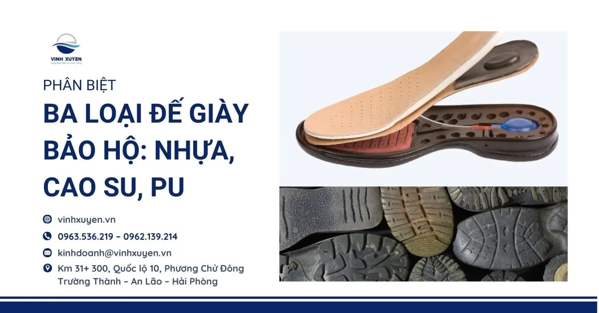 Vật liệu cấu tạo đế giày đóng vai trò quyết định đến độ ma sát và an toàn