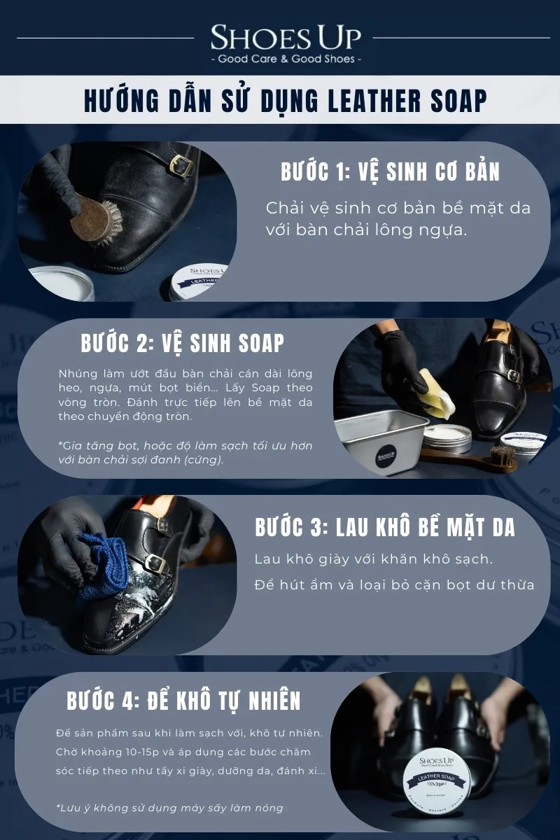 Quy trình vệ sinh đúng cách giúp duy trì độ bền và vẻ đẹp cho chất liệu da lộn