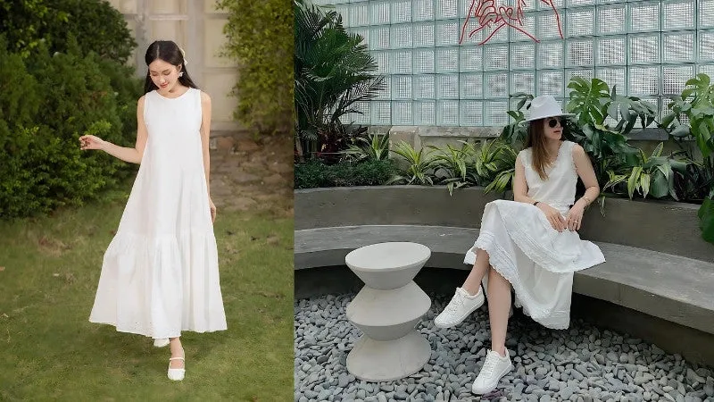 Giày bánh mì màu trắng kem là lựa chọn hoàn hảo cho phong cách thời trang hiện đại và thanh lịch