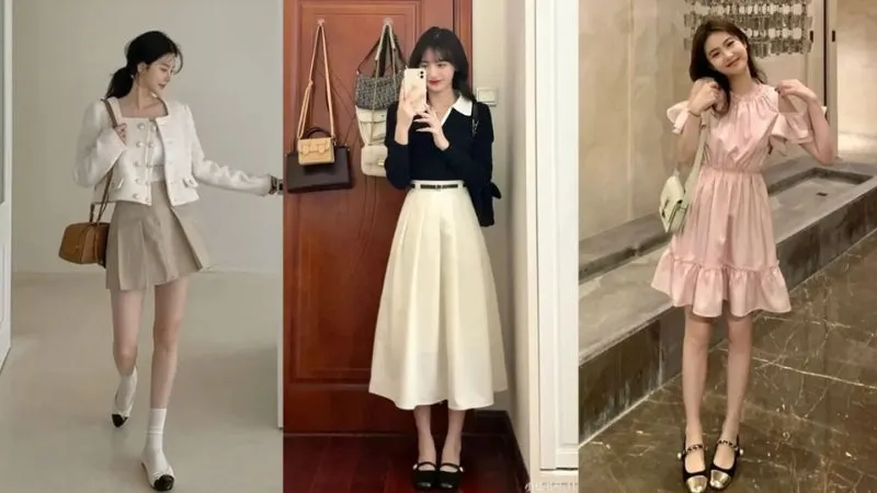 Sử dụng tông màu trung tính giúp đôi giày hòa hợp với cơ thể và giảm bớt sự nặng nề