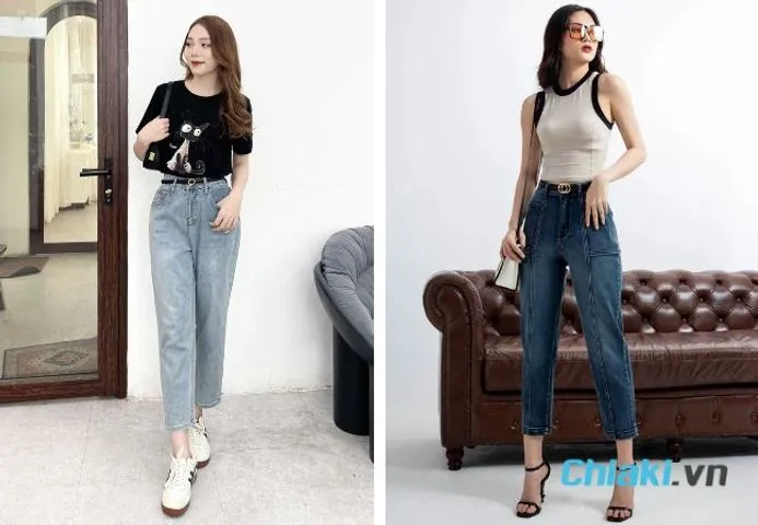 Sự kết hợp hoàn hảo giữa giày bánh mì và quần baggy jean tạo nên diện mạo thời thượng và đầy cuốn hút