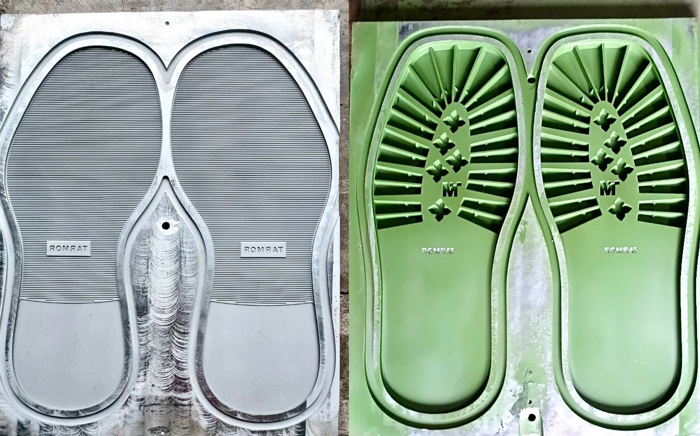 rubber-sole Chất liệu cao su kếp với cấu trúc đặc biệt mang lại sự êm ái và linh hoạt tối đa